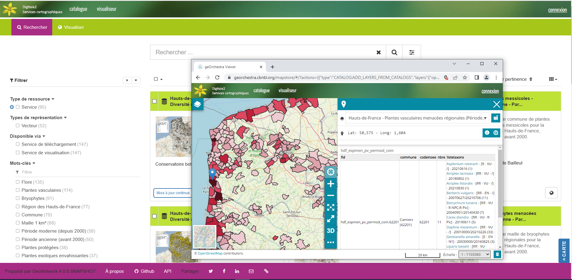  Digitale2 – Services cartographiques : nouvelle version de la plateforme geOrchestra