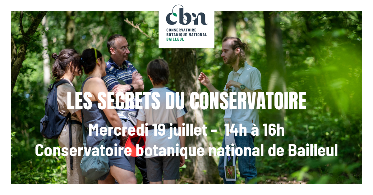 Sortie nature "Les secrets du Conservatoire" (Bailleul, Nord)