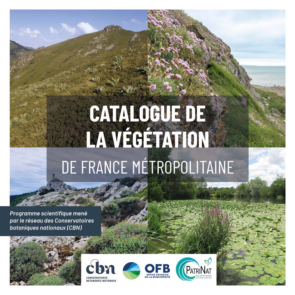Le catalogue de la végétation de France métropolitaine est disponible en ligne