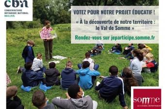 Votez pour notre projet éducatif du budget participatif du Département de la Somme !