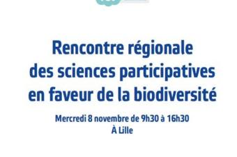 Rencontre régionale des sciences participatives en faveur de la biodiversité 