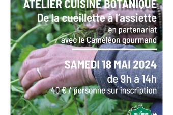 Atelier "cuisine botanique" au CBN de Bailleul 
